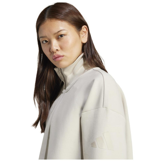 Adidas Γυναικείο φούτερ All SZN Soft Lux 1/4-Zip Sweatshirt Adidas Γυναικείο φούτερ All SZN Soft Lux 1/4-Zip Sweatshirt